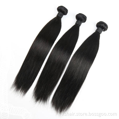 Top Selling Cheap Virgin Hair Weaves 100% Unprocessed Indian Hair Weaving Silky Straight Human Hair Bundles